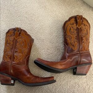 Ariat Brown Western Leather Boots